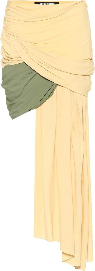 Jacquemus La Jupe Saaf asymmetric skirt