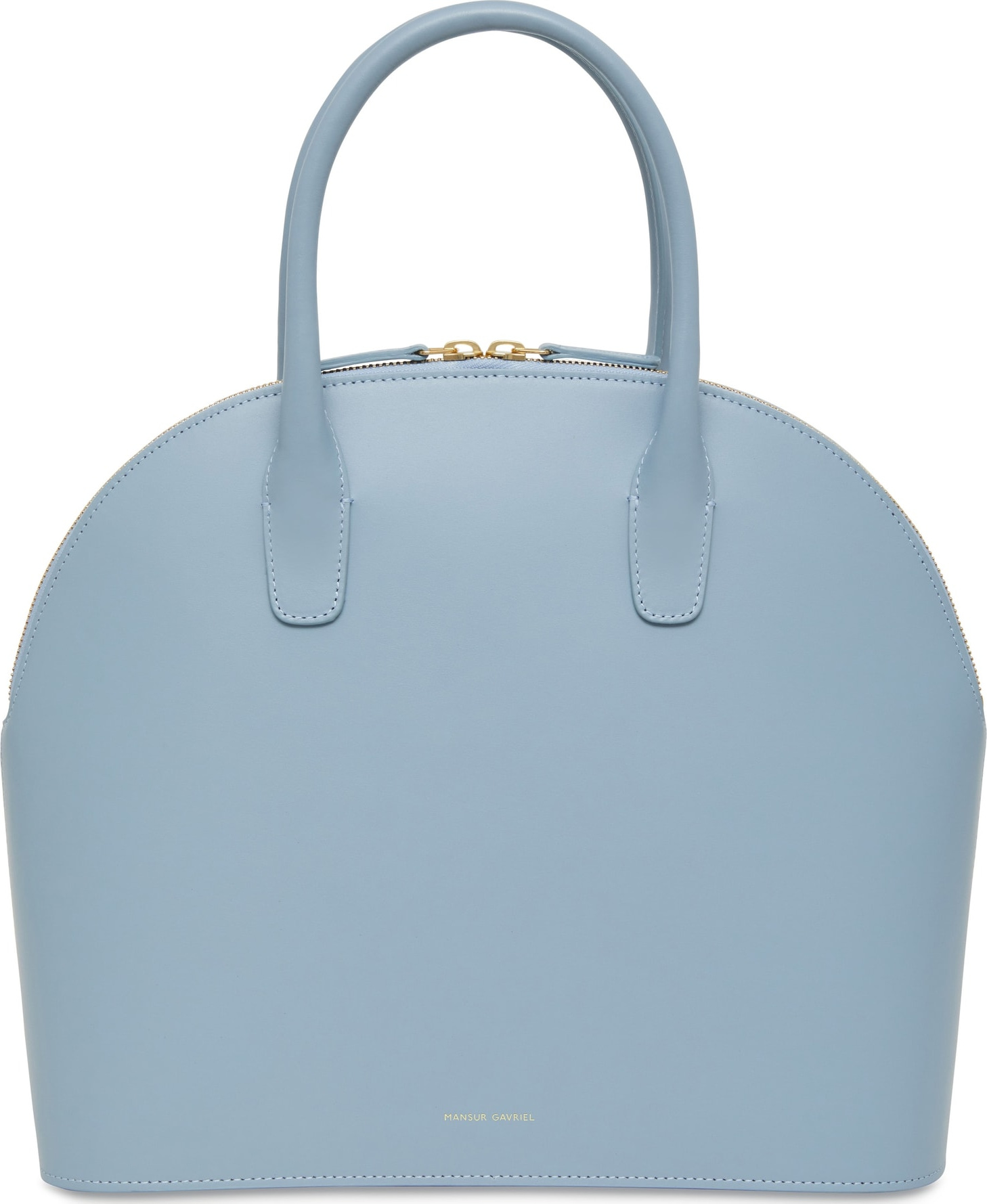 Mansur Gavriel Top Handle Rounded Leather Bag
