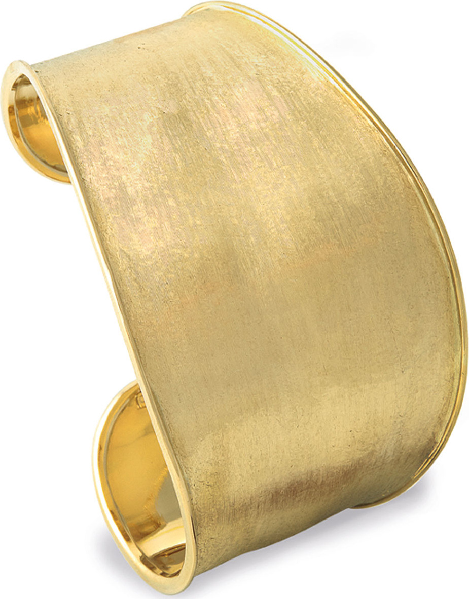 Marco Bicego Lunaria Cuff Bracelet in 18K Yellow Gold