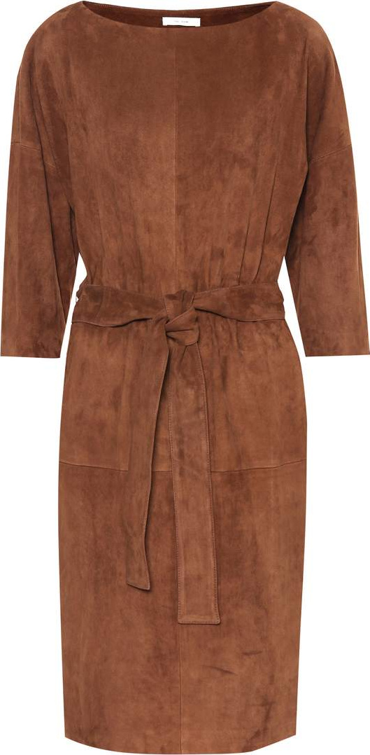 THE ROW Suede dress