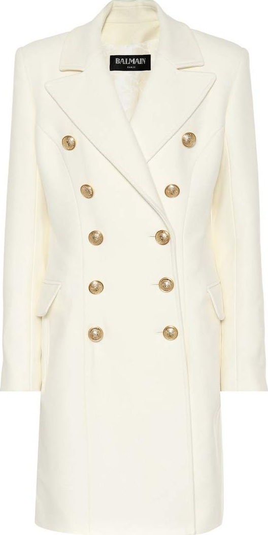 Balmain Wool and cashmere coat