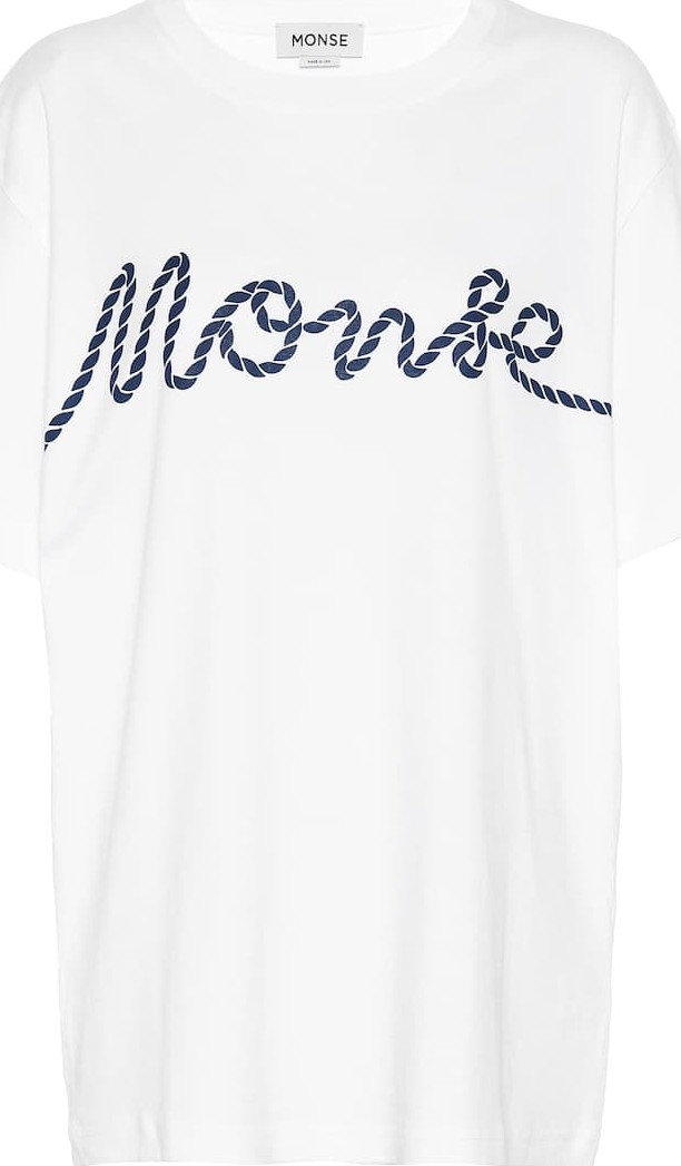 Monse Logo cotton blend T-shirt