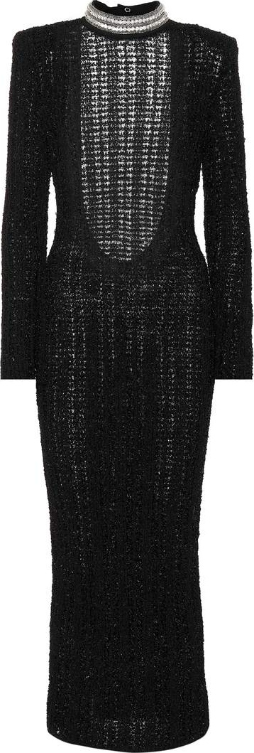 Balmain Crystal-embellished dress