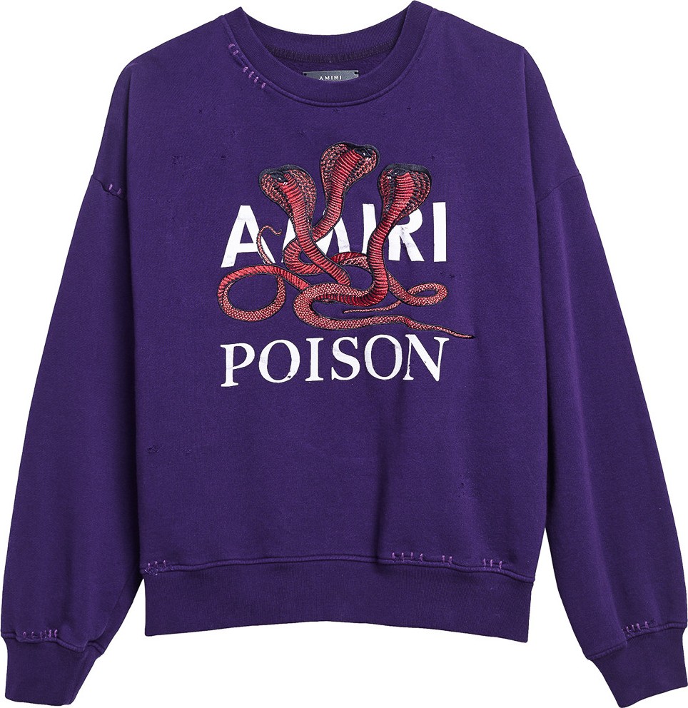 Amiri Poison loose fit sweatshirt