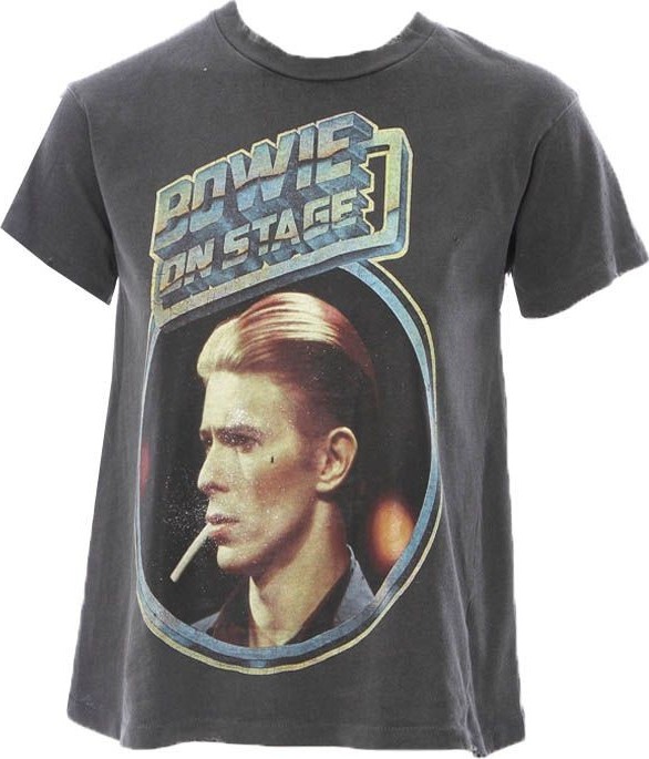 MADEWORN DAVID BOWIE ON STAGE CREW T-shirt