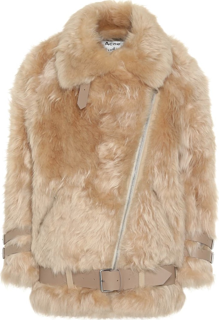 Acne Studios Shearling aviator jacket
