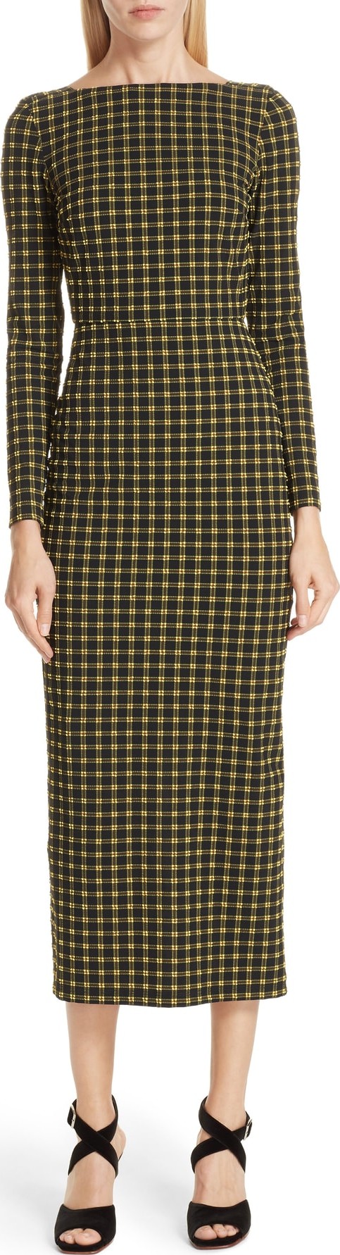 Rachel Comey Ryer Plaid Pencil Dress