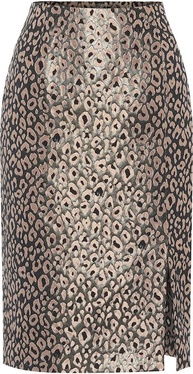 Dorothee Schumacher Wild Shimmer brocade skirt