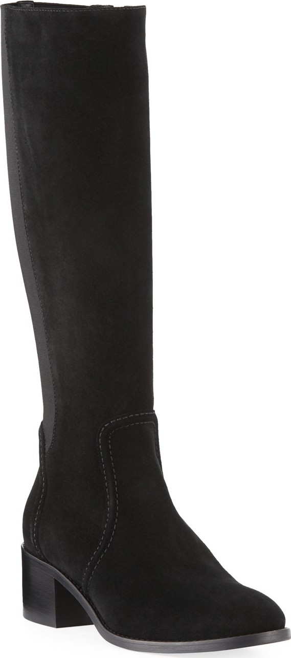 Aquatalia Jordan Suede Knee-High Boots