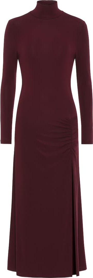 Staud Portobello ponte-jersey midi dress