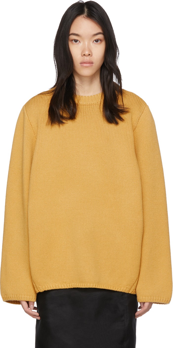 Totême Yellow Marans Sweater