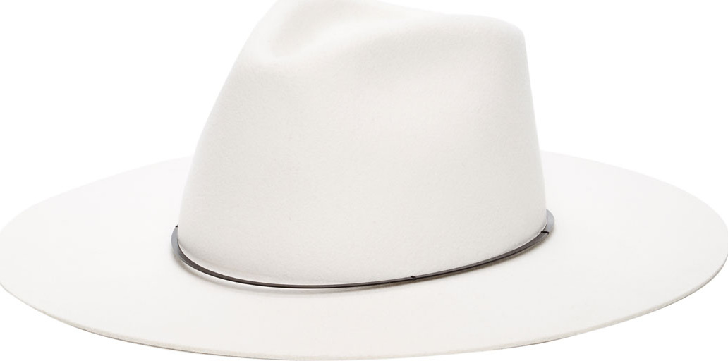 Janessa Leone Neil Wool Fedora Hat