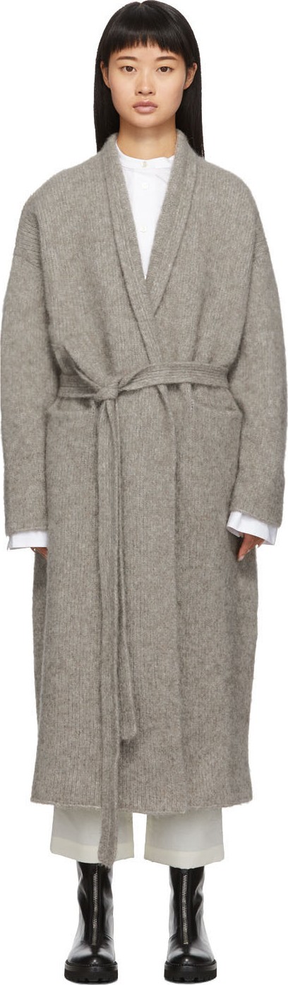 Lauren Manoogian Taupe Chunky Robe Coat