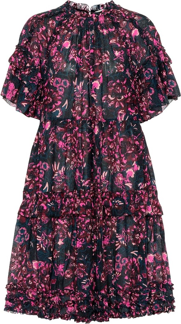 Ulla Johnson Fawn floral cotton-blend dress
