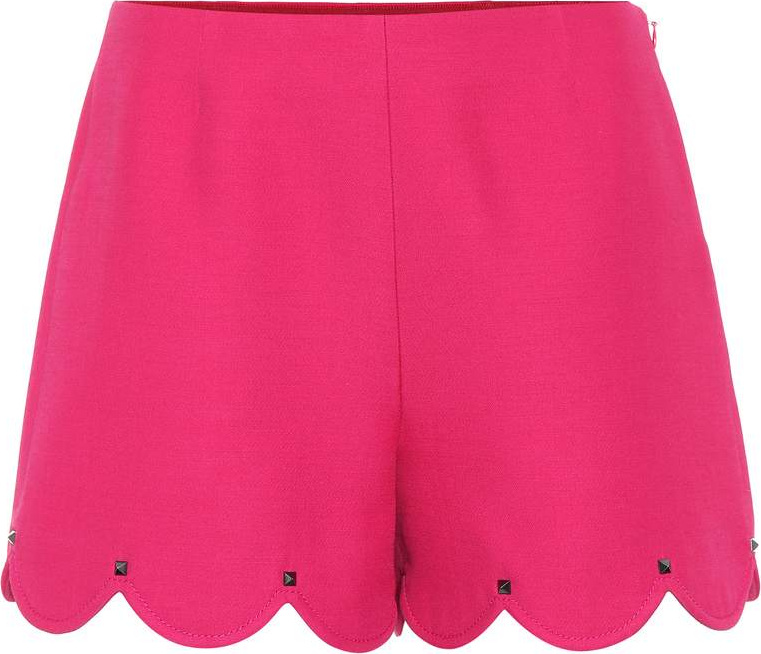 Valentino Silk and wool shorts