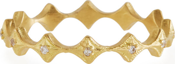 Armenta Old World 18k Diamond Crivelli Stack Ring
