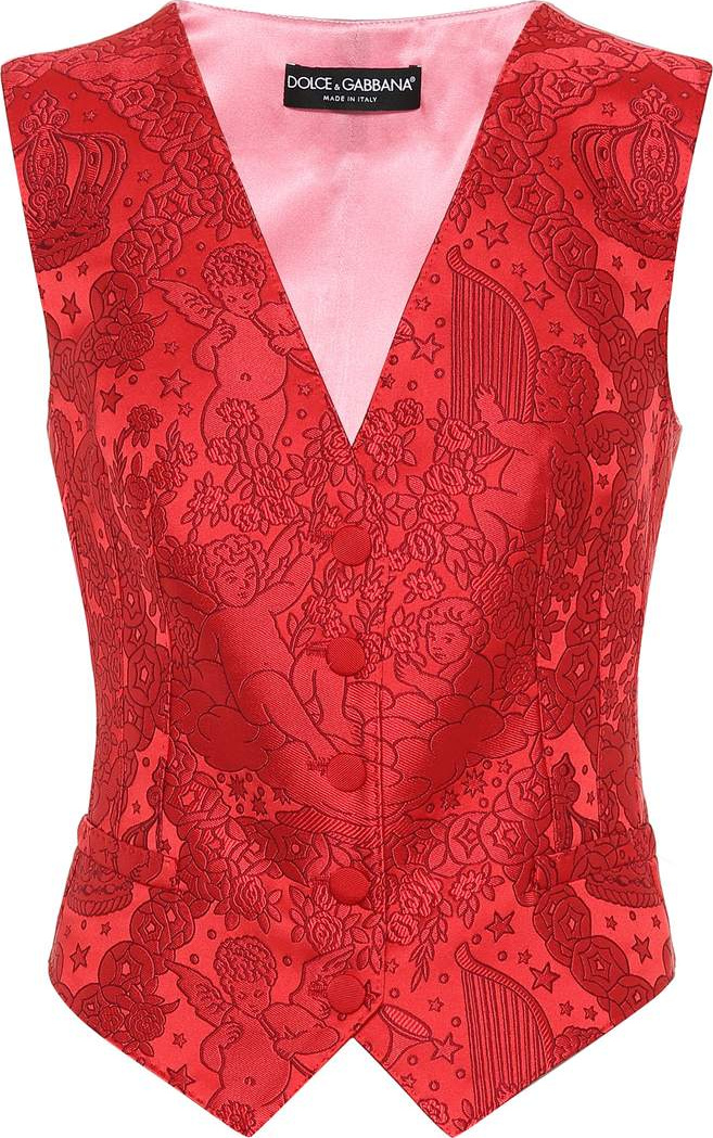 Dolce & Gabbana Jacquard vest