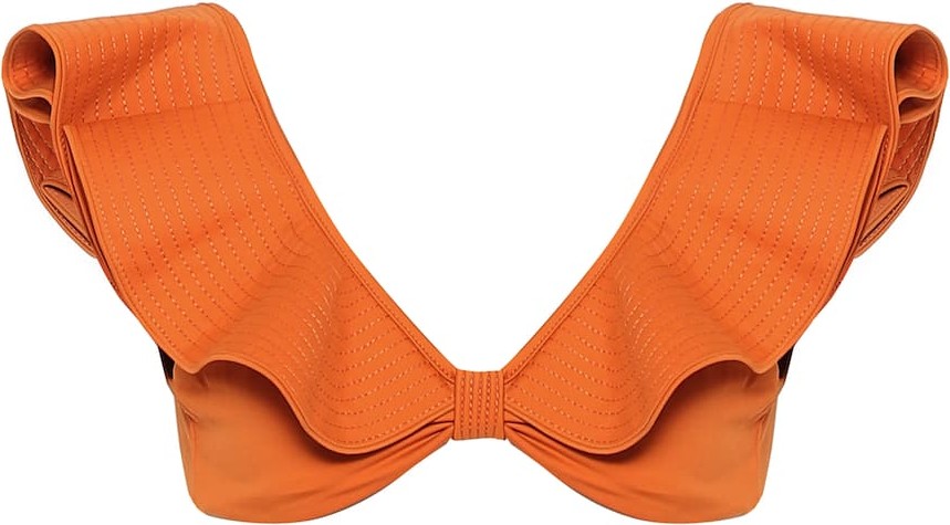 Johanna Ortiz Alma De Coco ruffled bikini top
