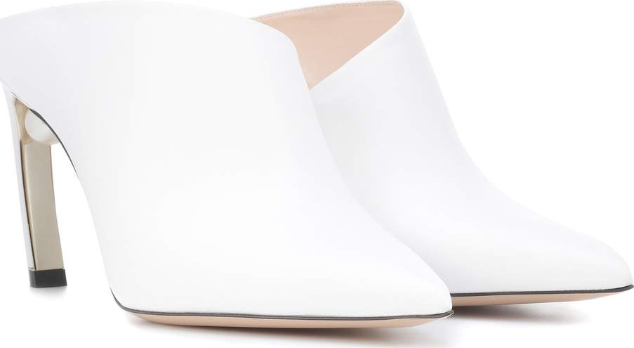 Nicholas Kirkwood Pearl leather mules
