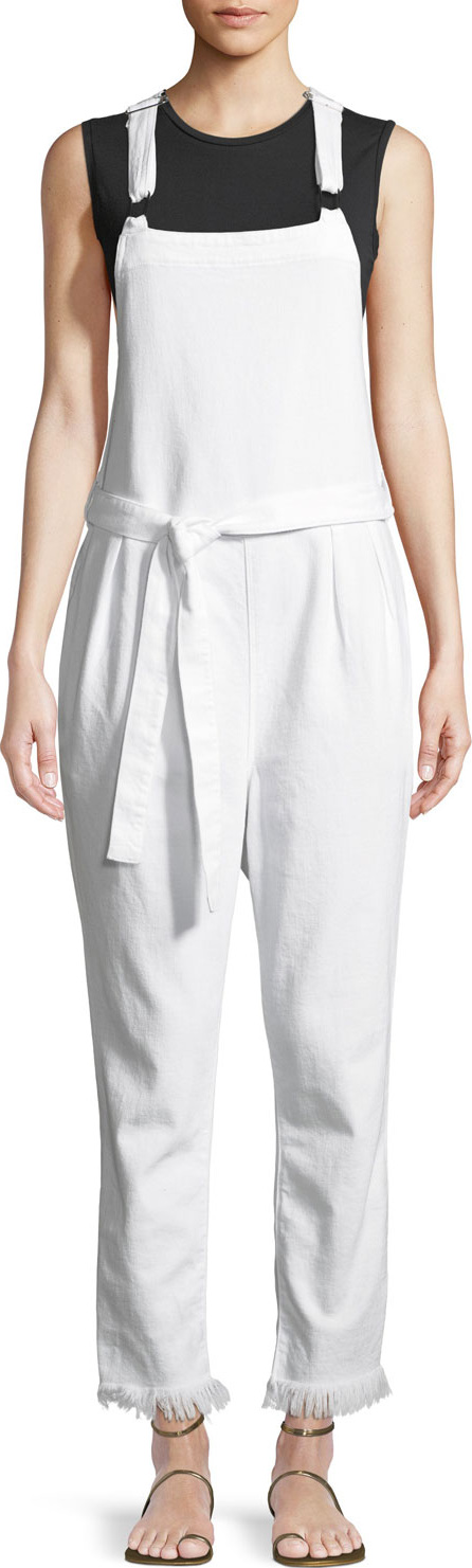 FRAME DENIM Le Paperbag Denim Overalls