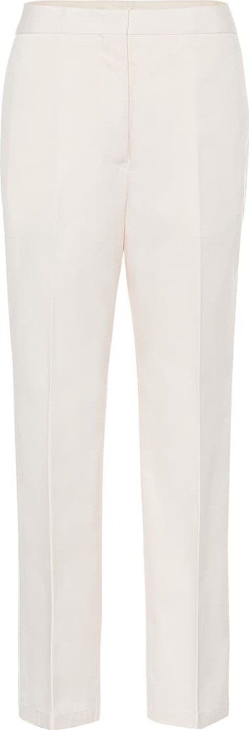 Jil Sander High-rise cotton straight pants