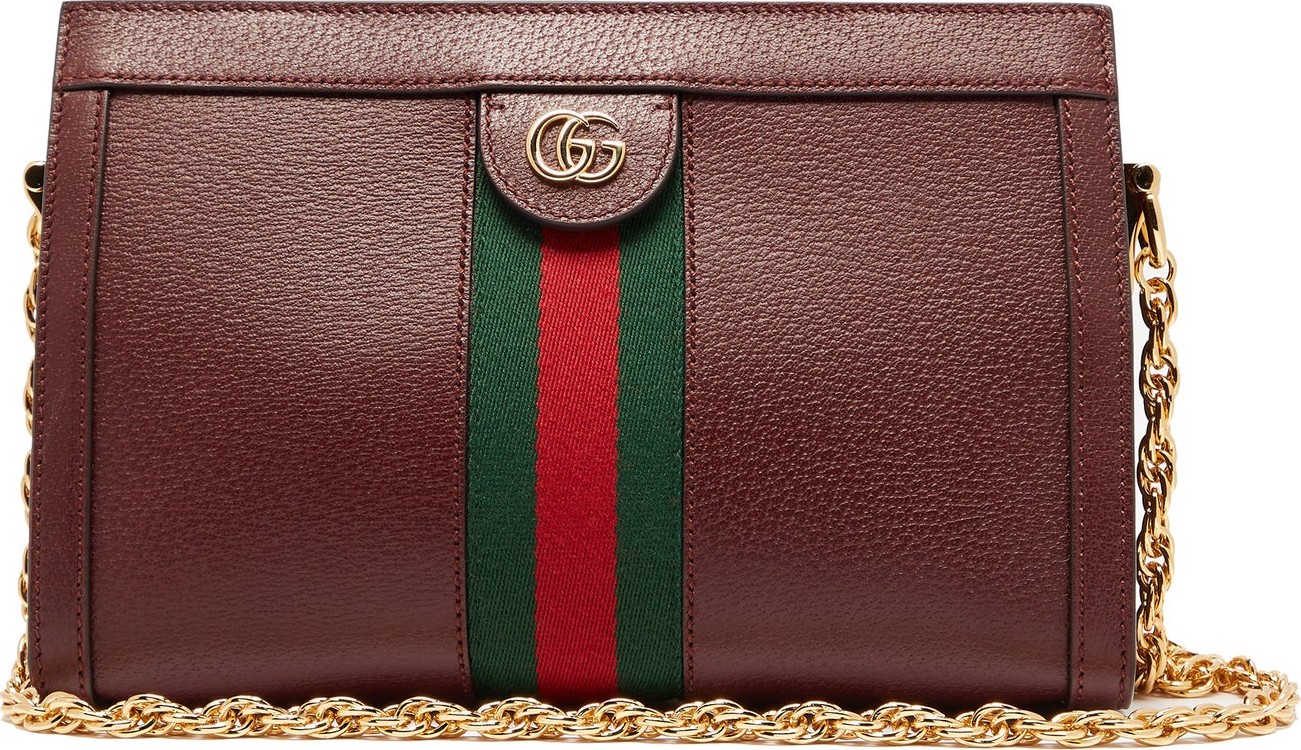 Gucci Ophidia Web-stripe leather shoulder bag