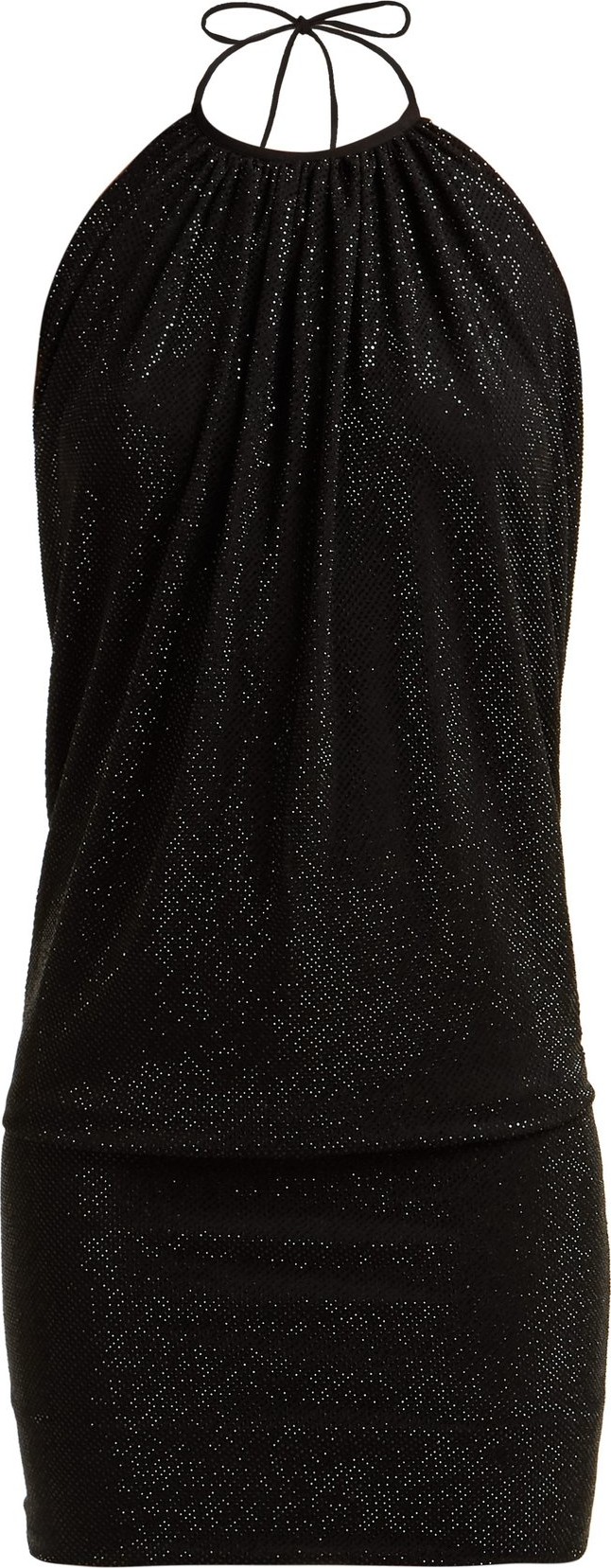 Alexandre Vauthier Halterneck crystal-embellished mini dress