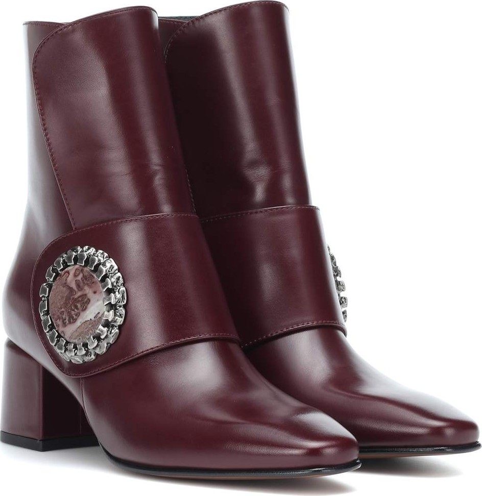 BOYY Yeuxlet High leather ankle boots