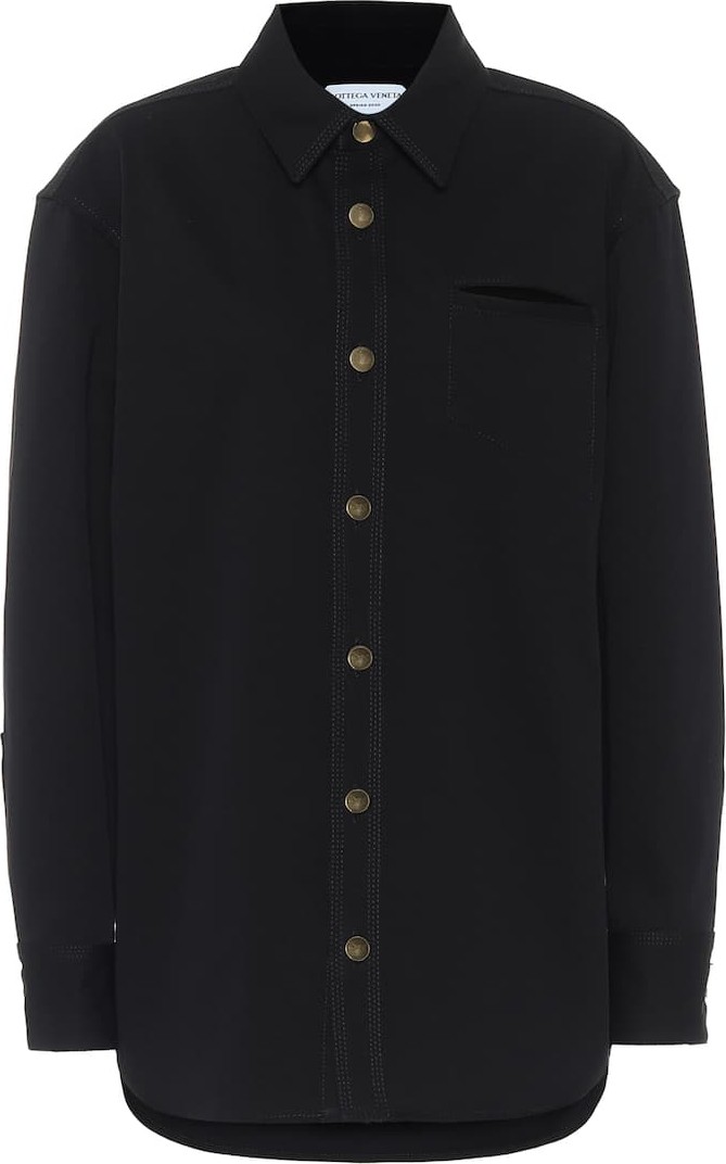 Bottega Veneta Cotton-drill shirt jacket