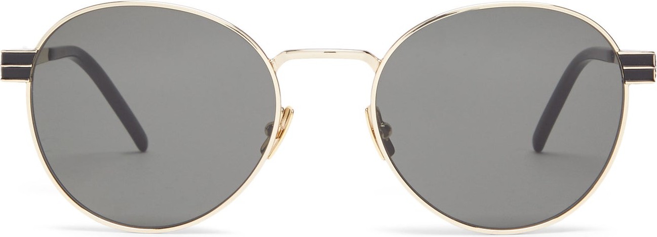 Saint Laurent Round metal sunglasses