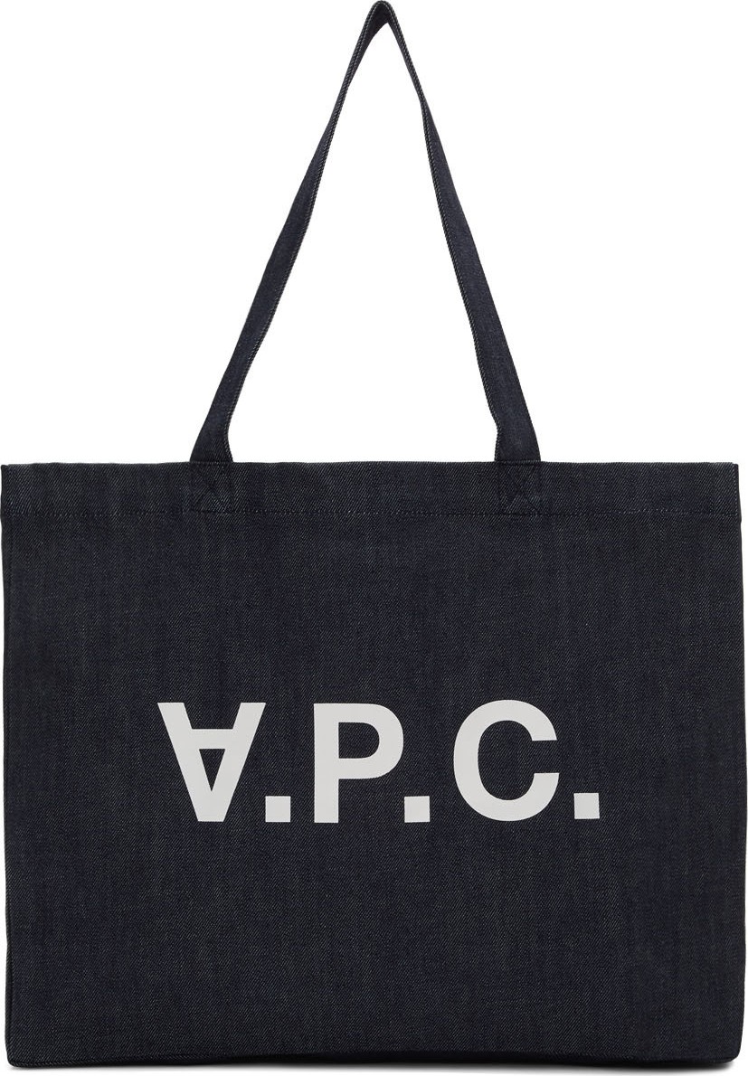 A.P.C. Indigo Daniela Shopping Tote