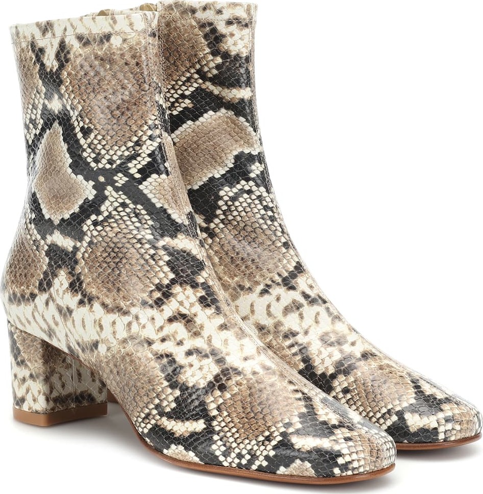 By Far Exclusive to Mytheresa – Sofia leather ankle boots