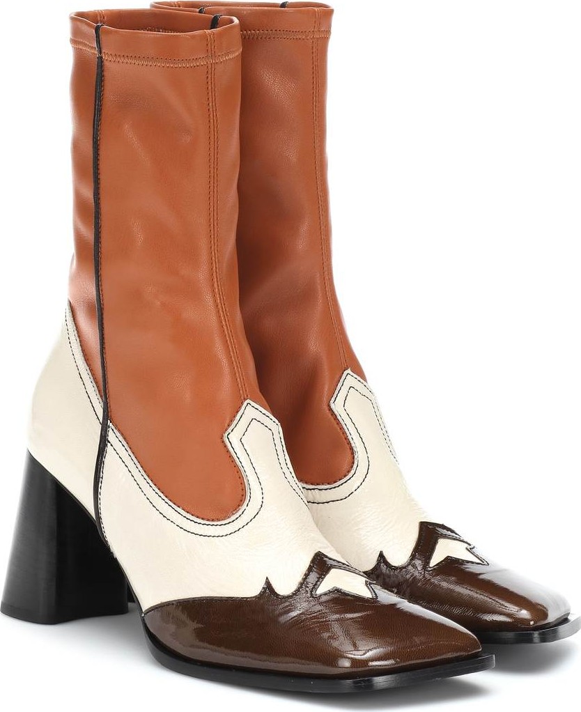Ellery Leather ankle boots