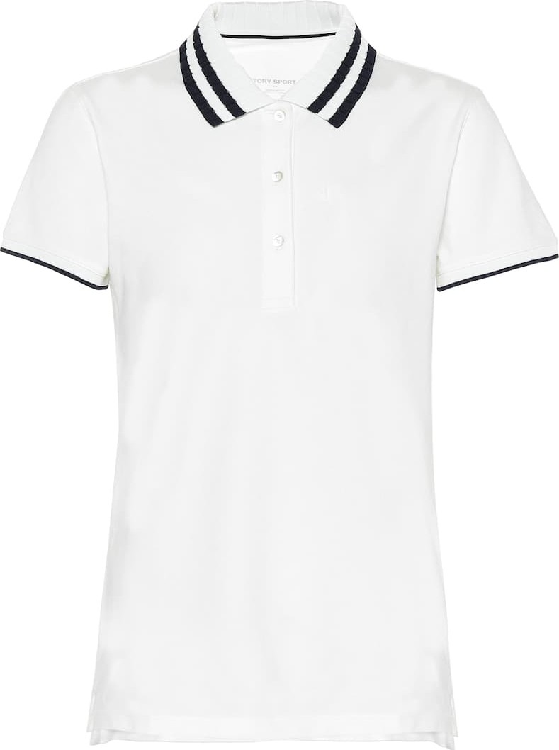 Tory Sport Cotton-blend polo shirt