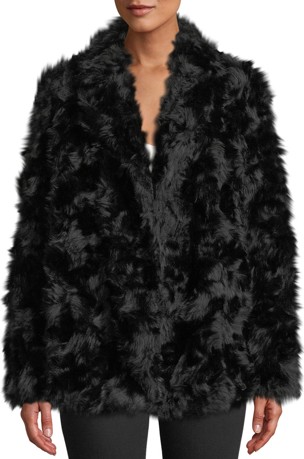 Theory Clairene Jackson Faux-Fur Jacket