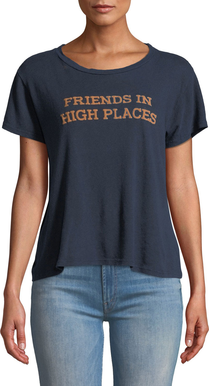 MOTHER The Sinful Graphic Crewneck Tee