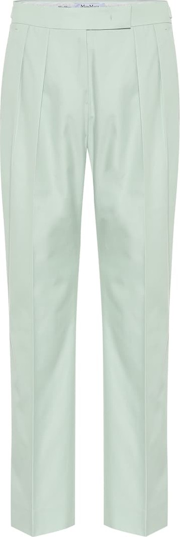 Max Mara Lucas cotton high-rise pants