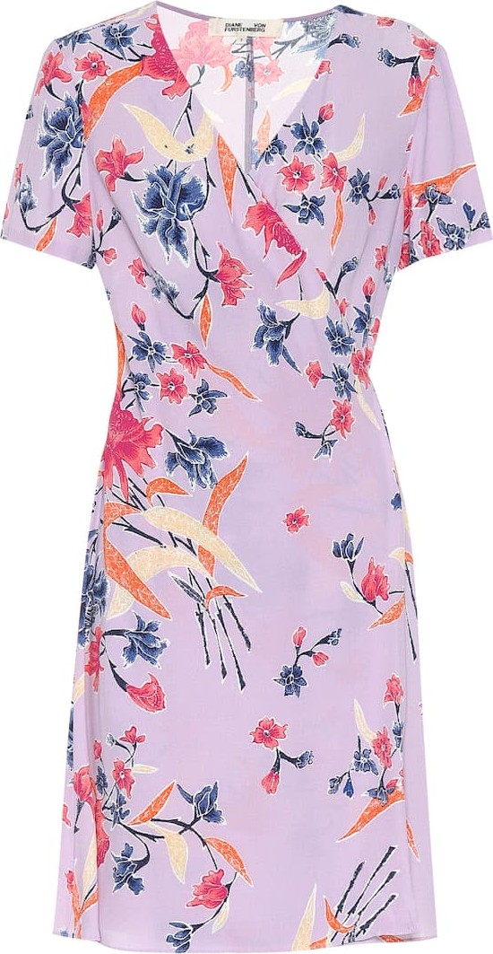 DIANE von FURSTENBERG Savilla crêpe wrap dress