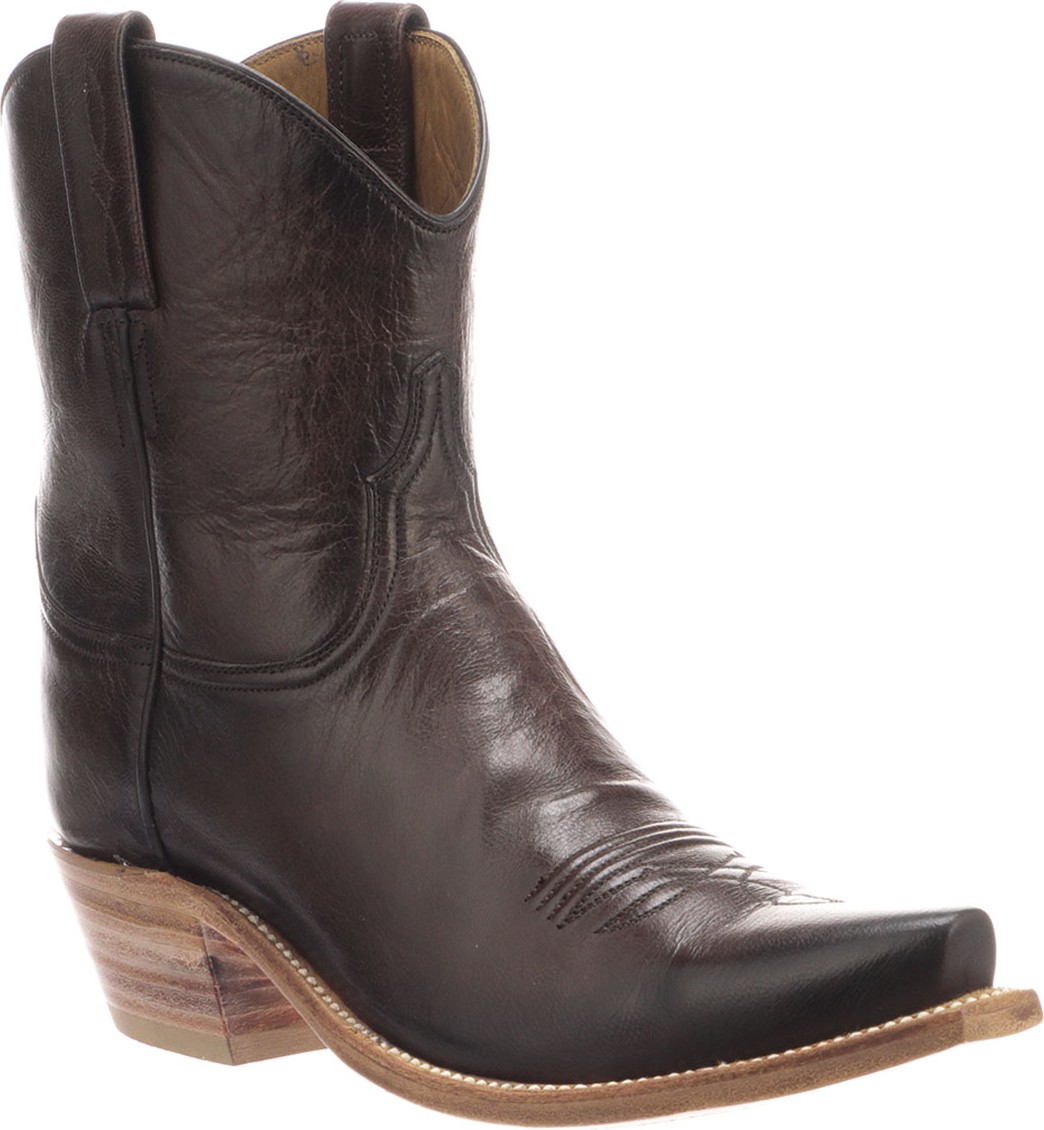 Lucchese Gaby Leather Pull-On Boots
