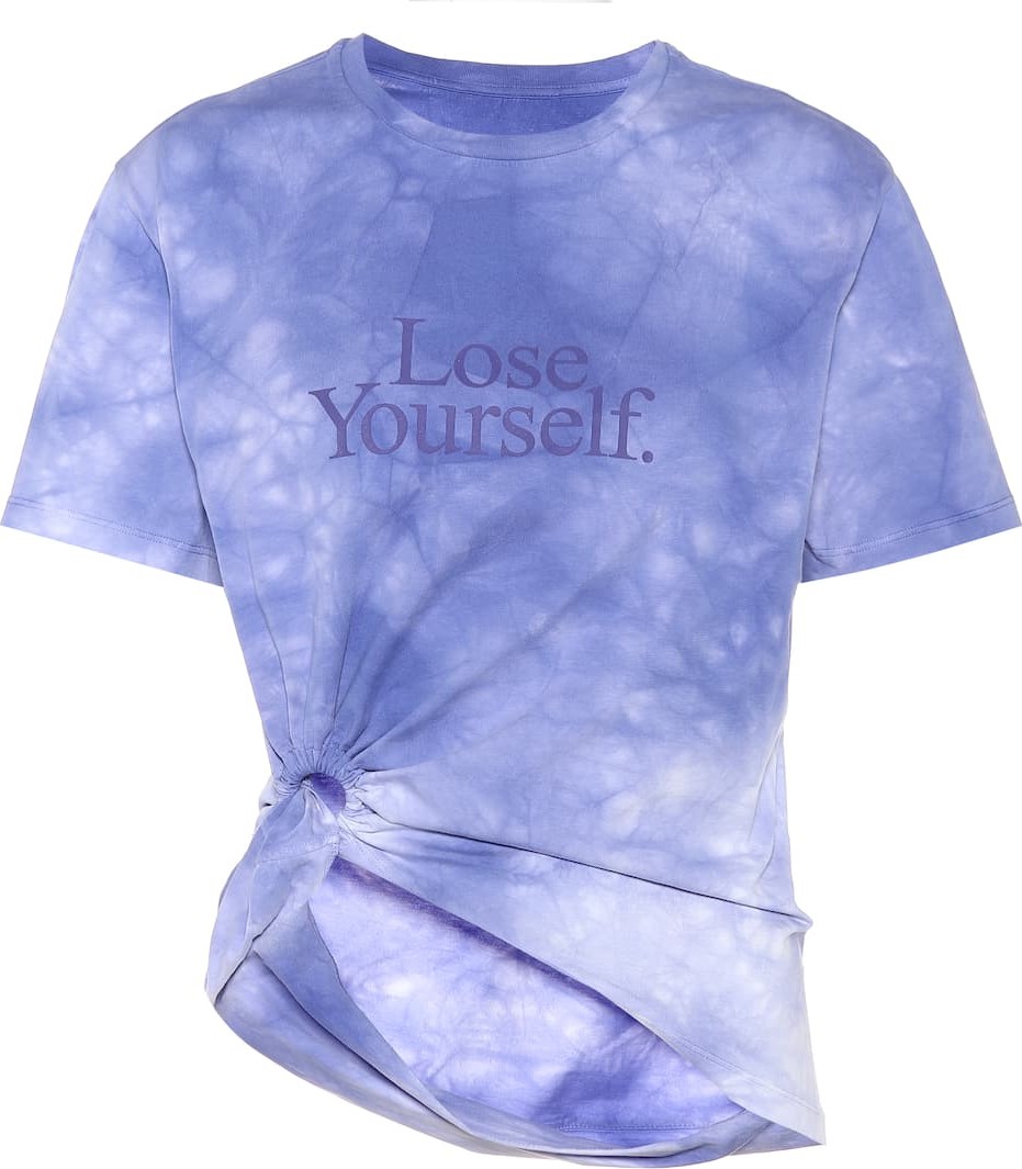 Paco Rabanne Printed tie dye T-shirt