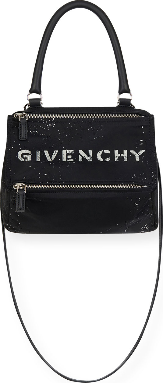 Givenchy Pandora Small Crossbody Bag in Speckled Nylon