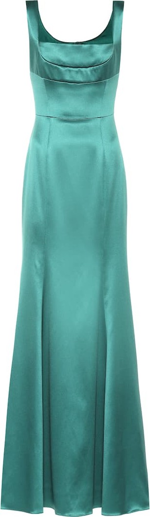 Dolce & Gabbana Silk-blend gown