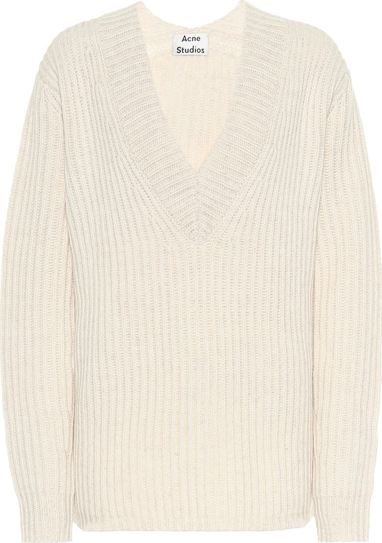 Acne Studios Ribbed-knit wool sweater