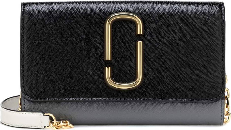 MARC JACOBS Snapshot leather shoulder bag