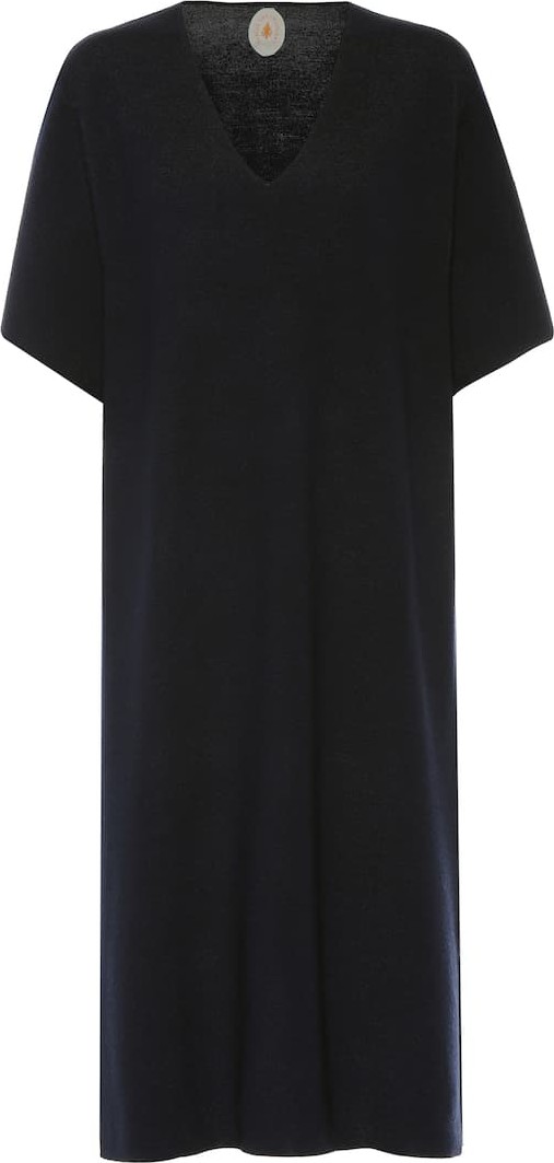 Jardin des Orangers Wool midi dress