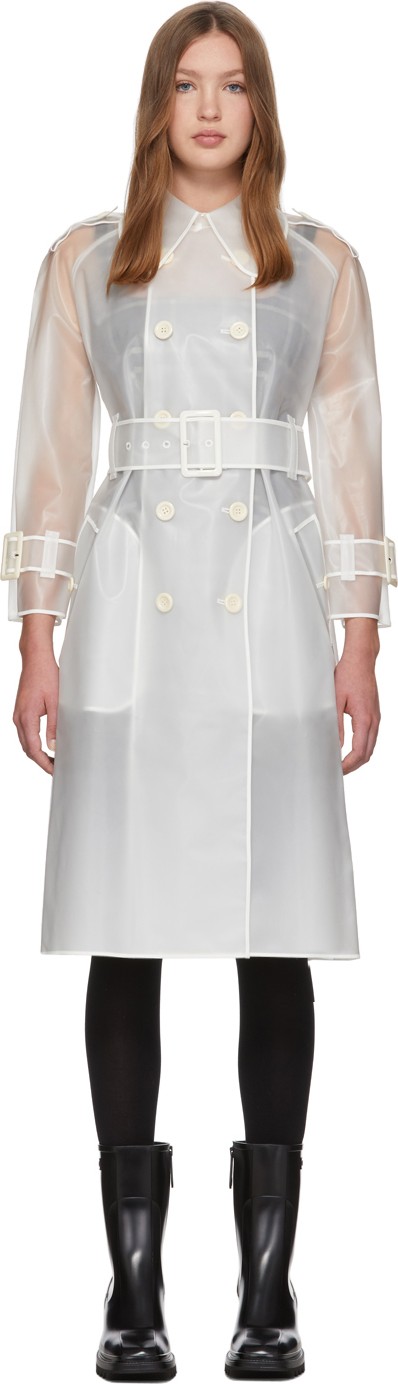 Alexachung White Bateman Trench Coat