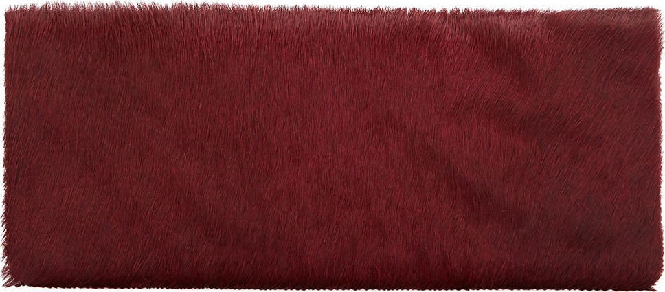 Allison Mitchell Nicole Calf-Hair Evening Clutch Bag