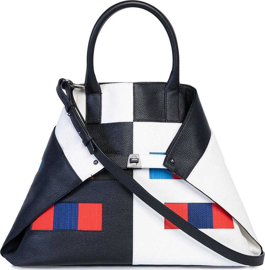 Akris AI Medium Colorama Top-Handle Bag