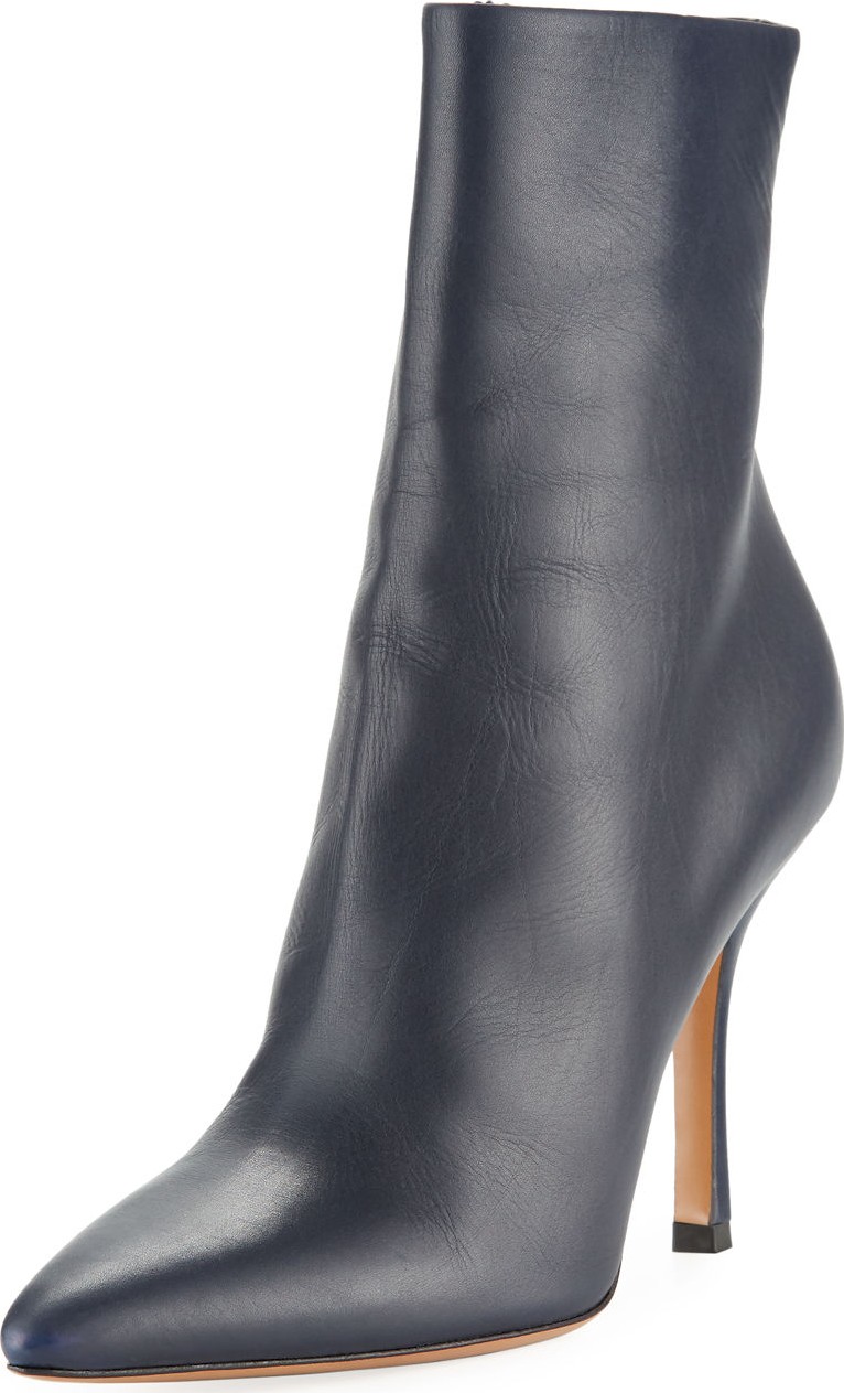 THE ROW Gloria Leather 95mm Booties