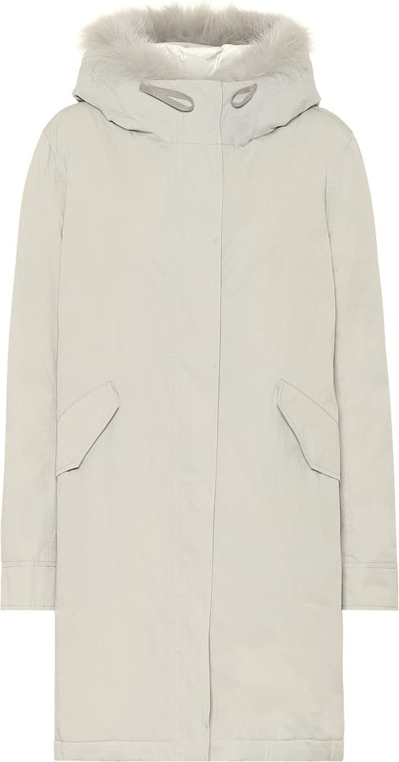 Yves Salomon Bachette fur-trimmed down parka